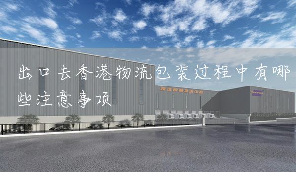 出口去香港物流包装过程中有哪些注意事项(图1)