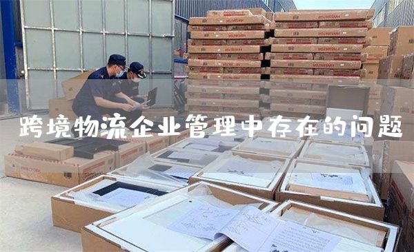 跨境物流企业管理中存在的问题(图1)